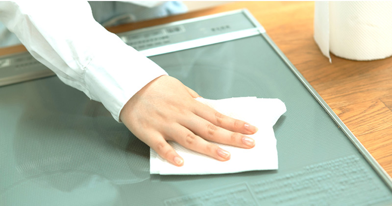 お手入れがカンタン