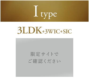 Itype 3LDK+3WIC+SIC 110.56㎡