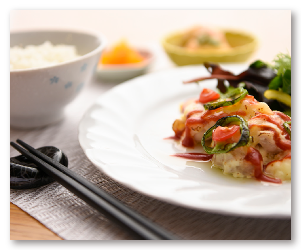 夕食メニュー例