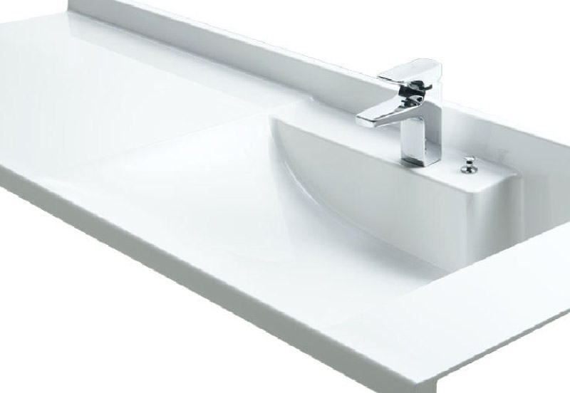 人造大理石天板・ボウル一体型カウンター