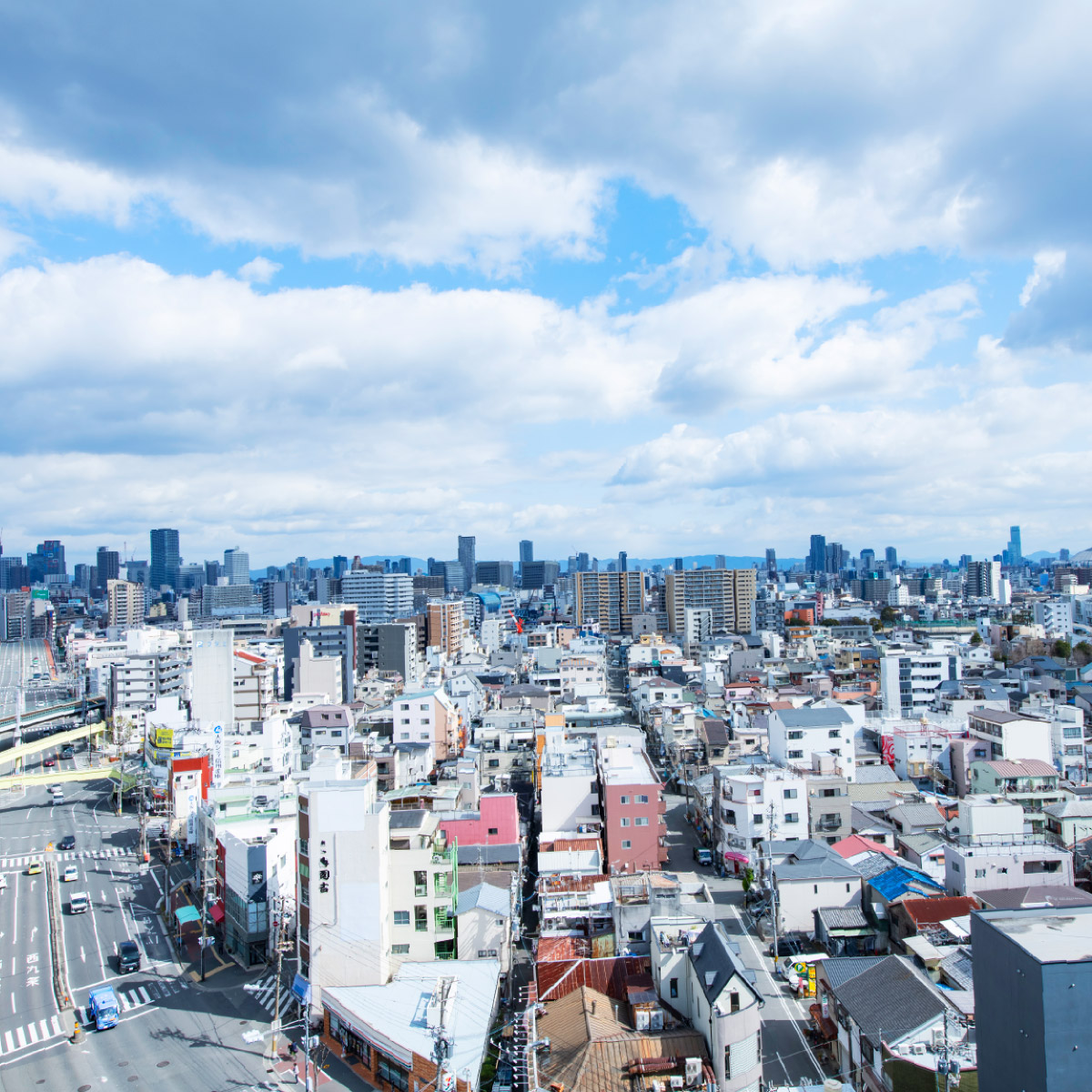 現地14階からの眺望