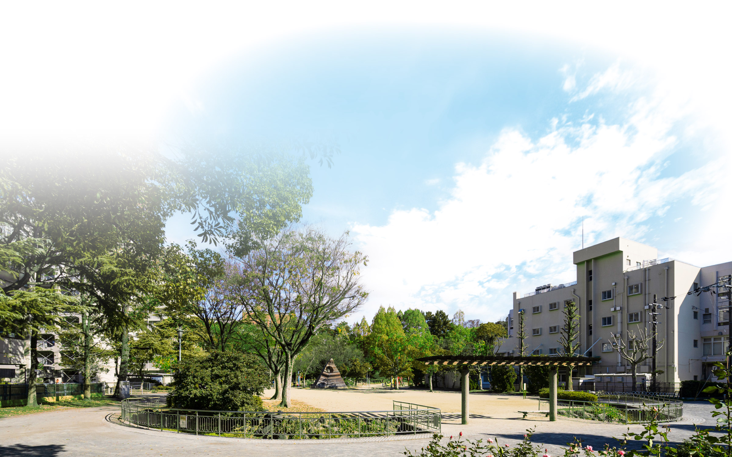 安威川公園（足跡公園）（徒歩10分・約730ｍ）