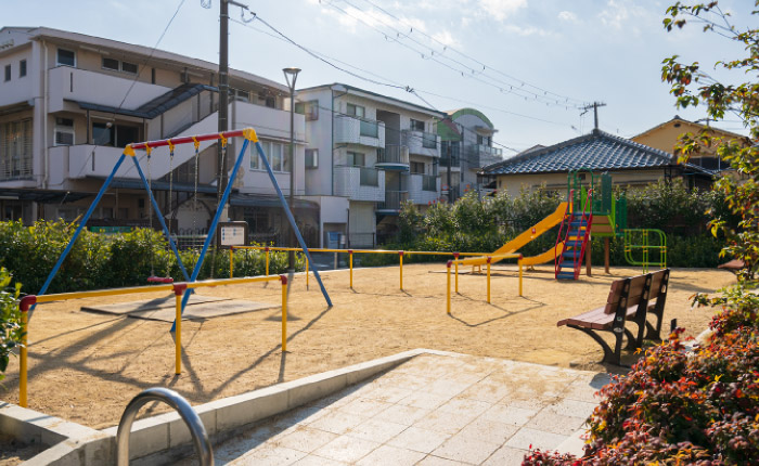 ひまわり遊園（徒歩9分・約670ｍ）