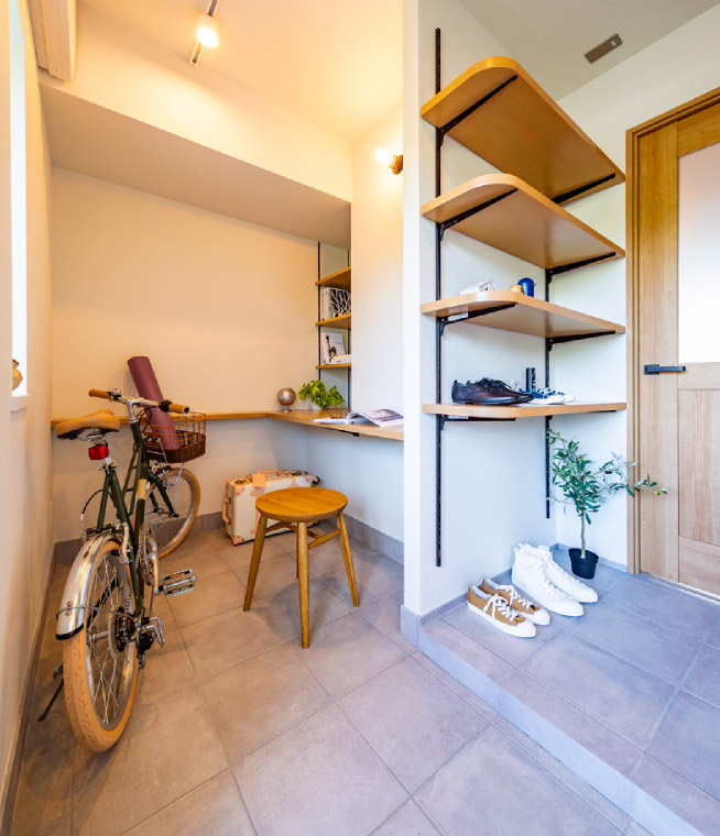 大型のシューズインクロゼット