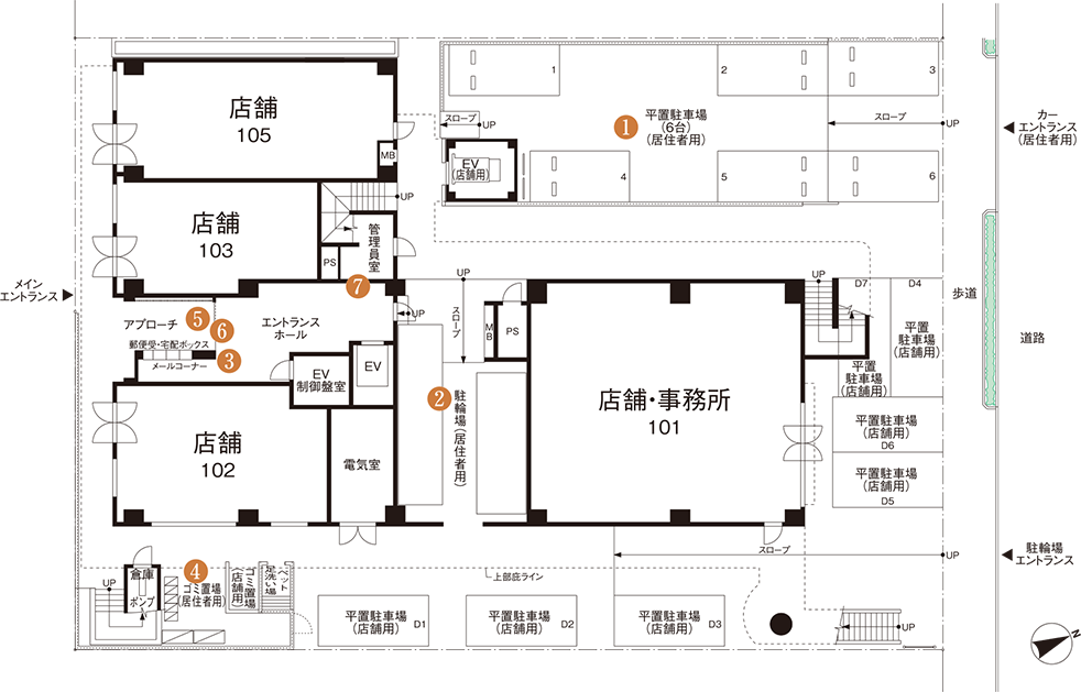 上質な素材感とやわらかな照明が調和する、心地よい迎賓空間。