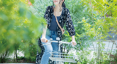 自転車置場50台分設置