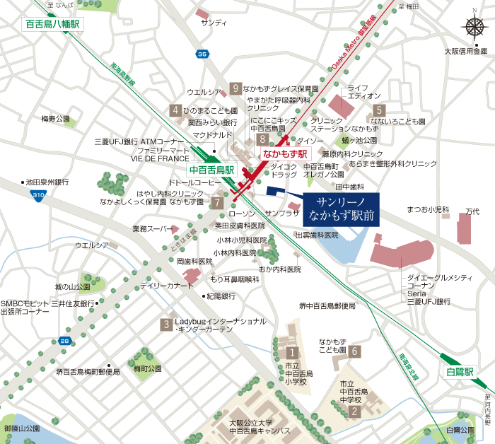 教育施設地図