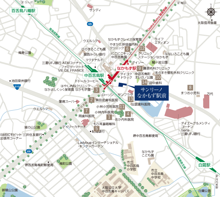 医療施設地図