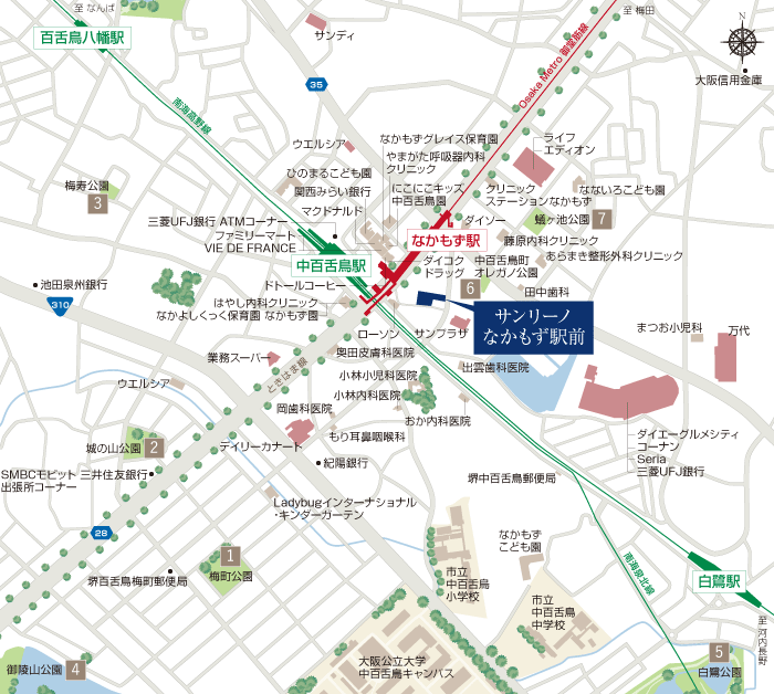 公園・その他地図