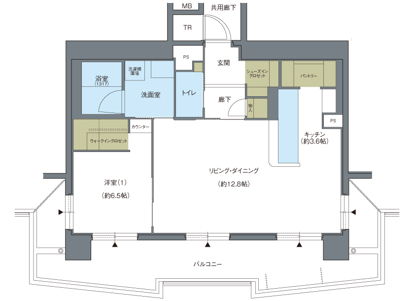 ピックアッププラン　間取り図