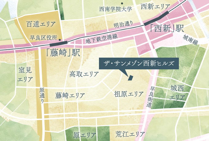 用途地域概念図